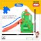 สไลด์เดอร์+ชิงช้า SLIDE SWING CASTLE SET รุ่น JM851 สีเขียว ยี่ห้อ HAPPY BOX